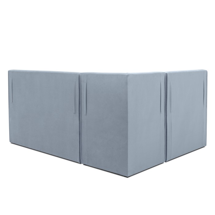 Кухонный уголок «Омега» (спальное место) (Светло-серый)