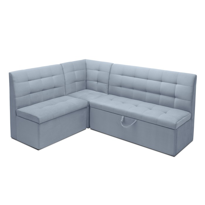 Кухонный уголок «Омега» (спальное место) (Светло-серый)