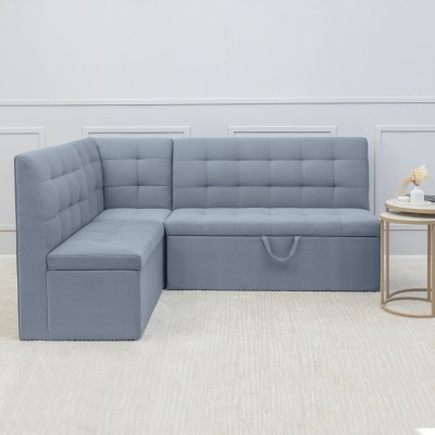 Кухонный уголок «Омега» (спальное место) (Светло-серый)