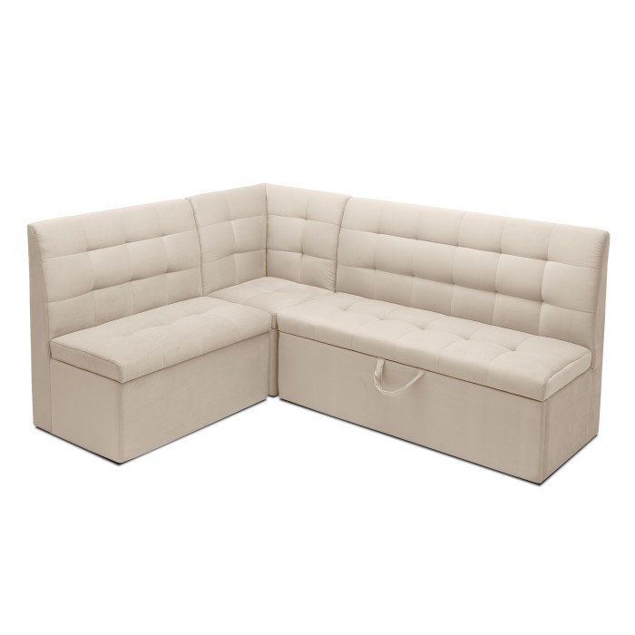 Кухонный уголок «Омега» (спальное место) (Кремовый)