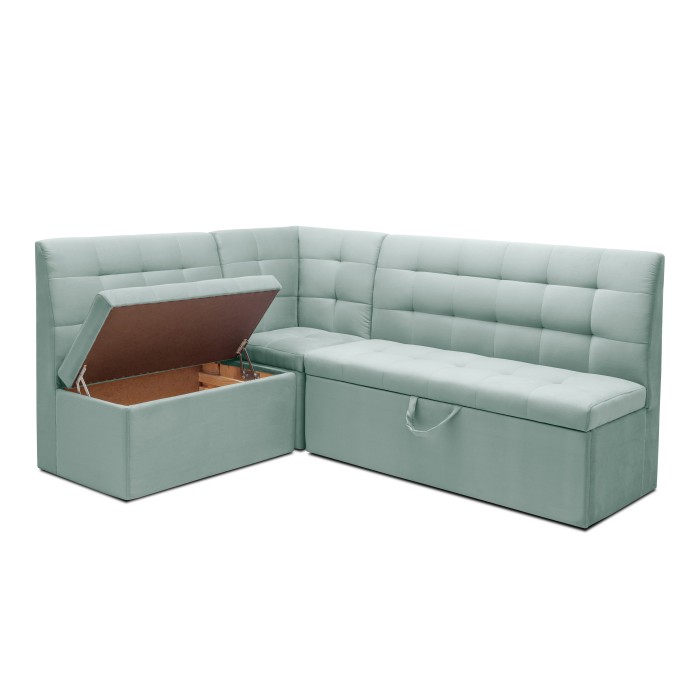 Кухонный уголок «Омега» (спальное место) (Мятный)