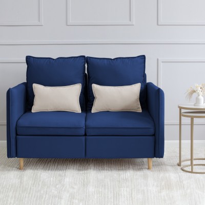 Диван-кровать «Оливер» (новые параметры) (Синий)