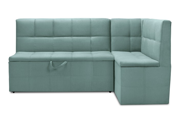 Кухонный уголок «Домино» (угол 7) (Аквамариновый)