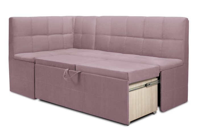 Кухонный уголок «Домино» (угол 7) (Лавандовый)