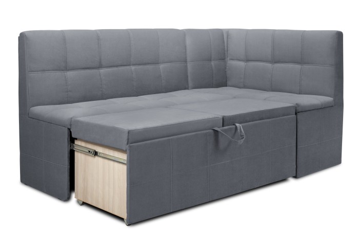 Кухонный уголок «Домино» (угол 7) (Серый)