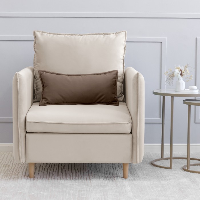 Кресло-кровать «Оливер» (Кремовый)