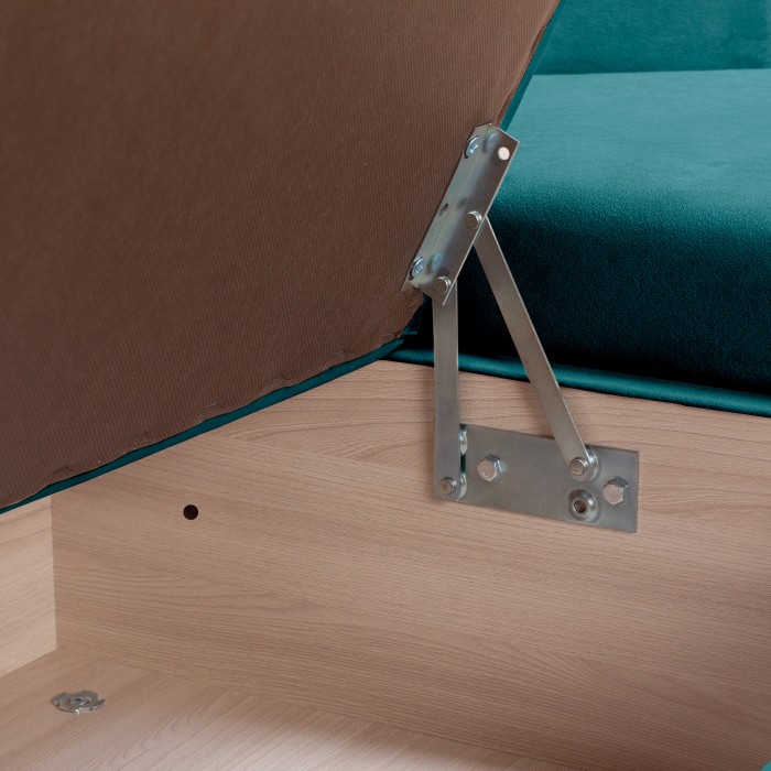 Кухонный уголок «Лео» (Изумрудный)