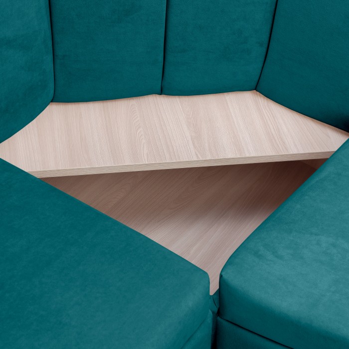 Кухонный уголок «Лео» (Изумрудный)