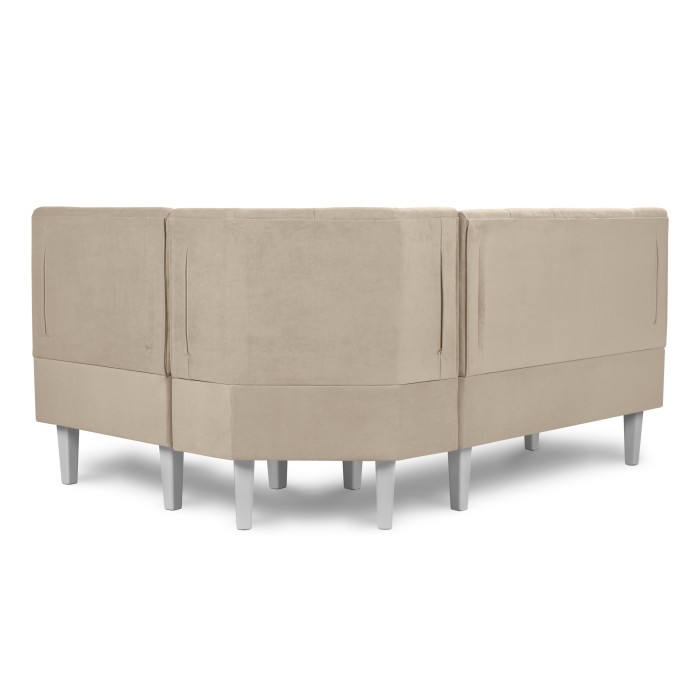 Кухонный уголок «Лео» (Кремовый)