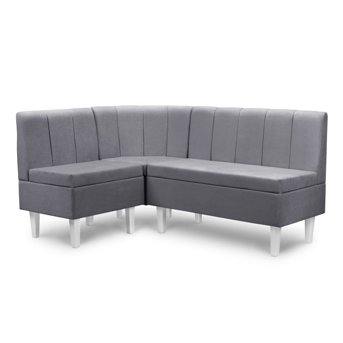 Кухонный уголок «Лео» (Серый)