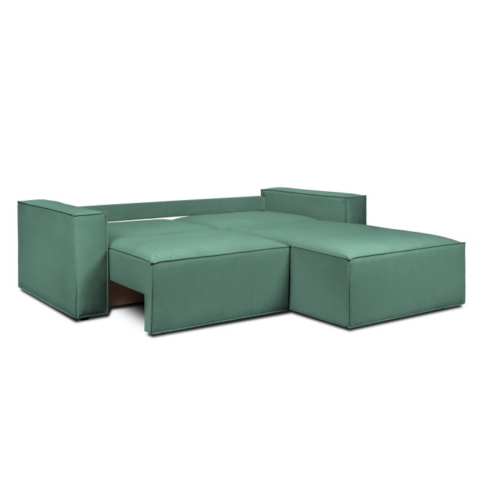 Мягкий угол «Чикаго» (Аквамариновый)