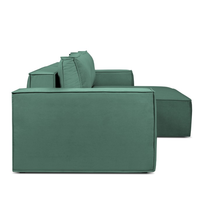 Мягкий угол «Чикаго» (Аквамариновый)