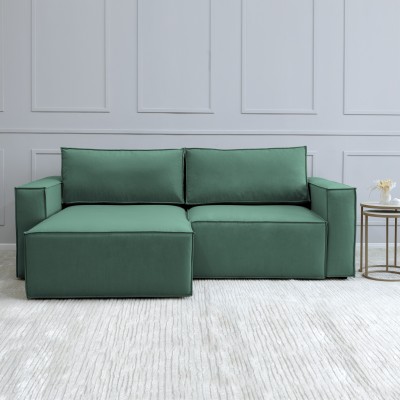 Мягкий угол «Чикаго» (Аквамариновый)