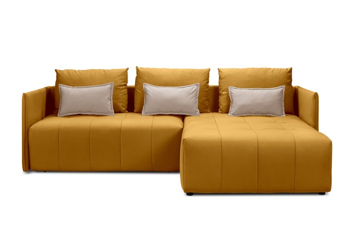 Мягкий угол «Чилетти» (Горчичный)