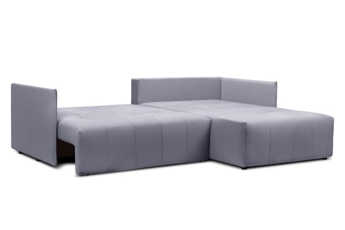 Мягкий угол «Чилетти» (Светло-серый)