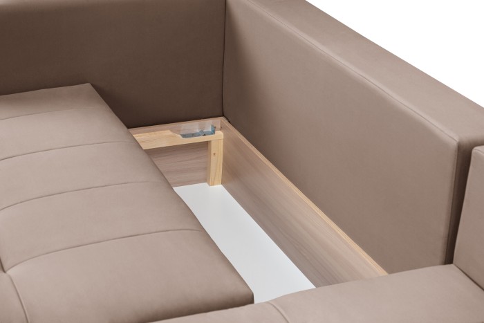 Мягкий угол «Чилетти» (Какао)