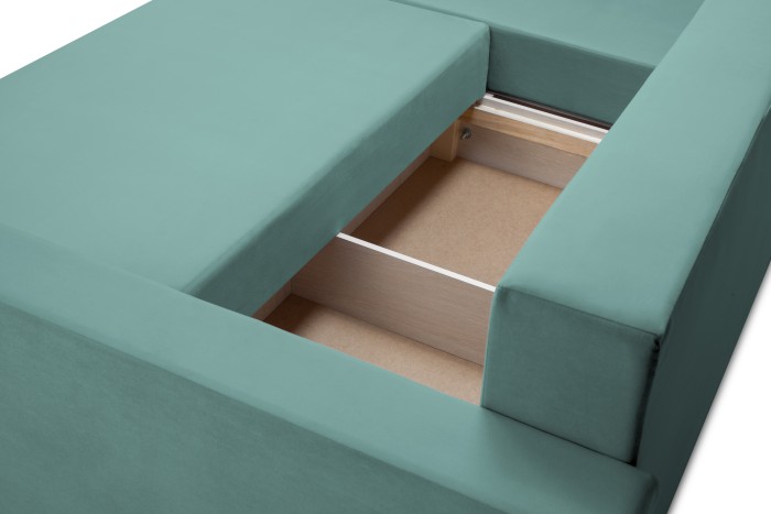 Мягкий угол «Саванна 2» (Аквамариновый)