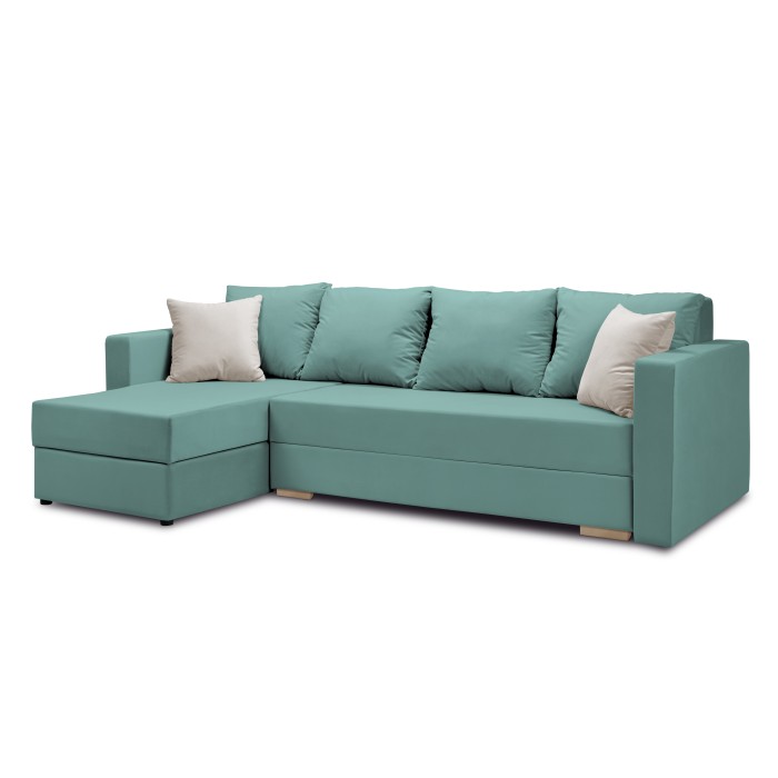 Мягкий угол «Саванна 2» (Аквамариновый)