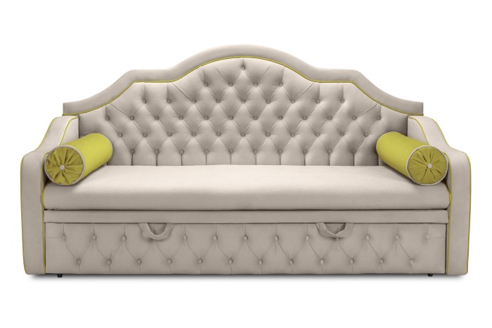 Кровать «Инфинити» 900×2000 с ящиками (Бежевый)