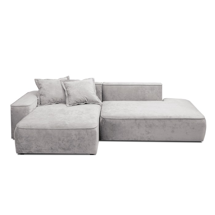 Мягкий угол «Бали» (Светло-серый)