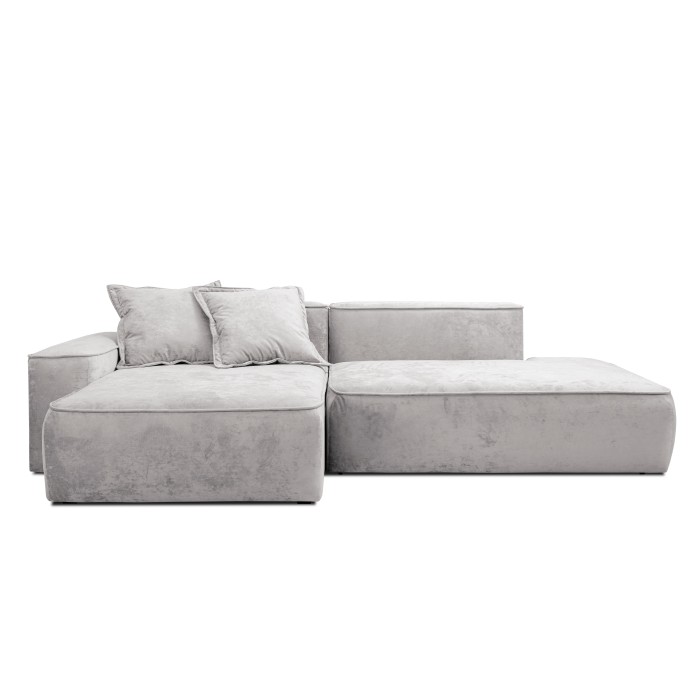 Мягкий угол «Бали» (Светло-серый)