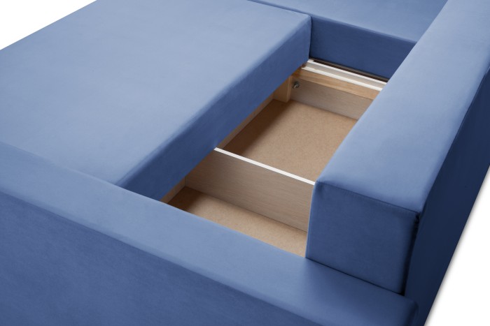 Мягкий угол «Саванна 2» (Голубой)