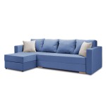 Мягкий угол «Саванна 2» (Голубой)