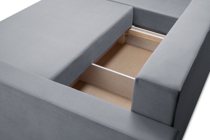 Мягкий угол «Саванна 2» (Серый)