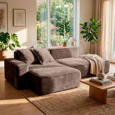 Мягкий угол «Бали» (Какао)