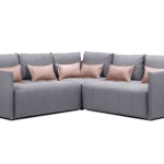 Мягкий угол «Чилетти» long (Светло-серый)