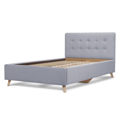 Кровать «Адель» (Светло-серый)