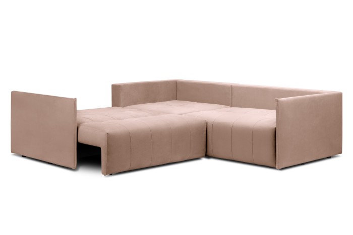 Мягкий угол «Чилетти» long (Пудровый)