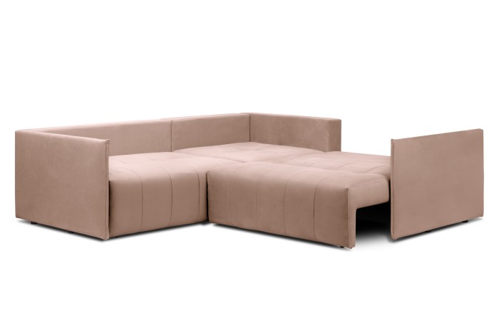 Мягкий угол «Чилетти» long (Пудровый)