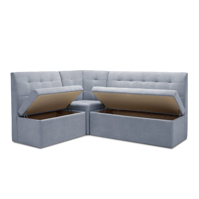 Кухонный уголок «Омега» (Светло-серый)