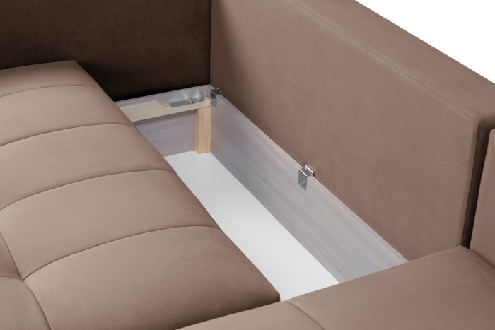 Мягкий угол «Чилетти» long (Какао)