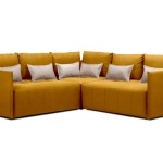 Мягкий угол «Чилетти» long (Горчичный)