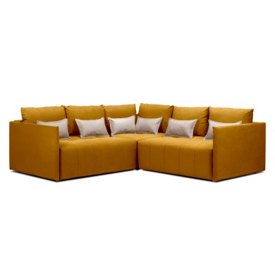 Мягкий угол «Чилетти» long (Горчичный)