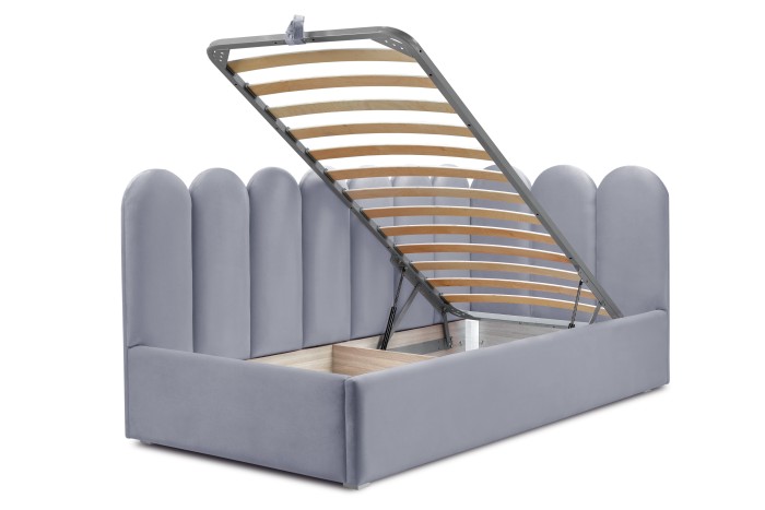 Кровать «Мия» (Светло-серый)