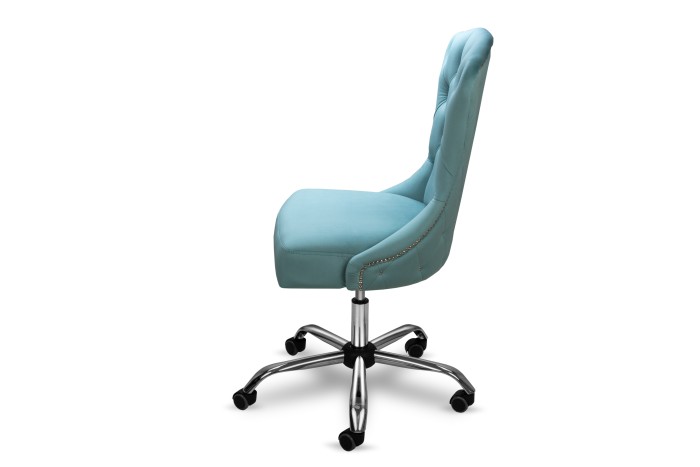 Стул «Милано» компьютерный (Аквамариновый)