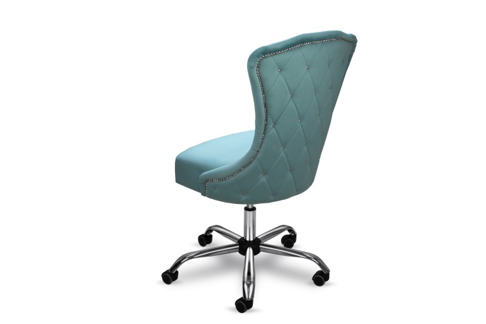 Стул «Милано» компьютерный (Аквамариновый)
