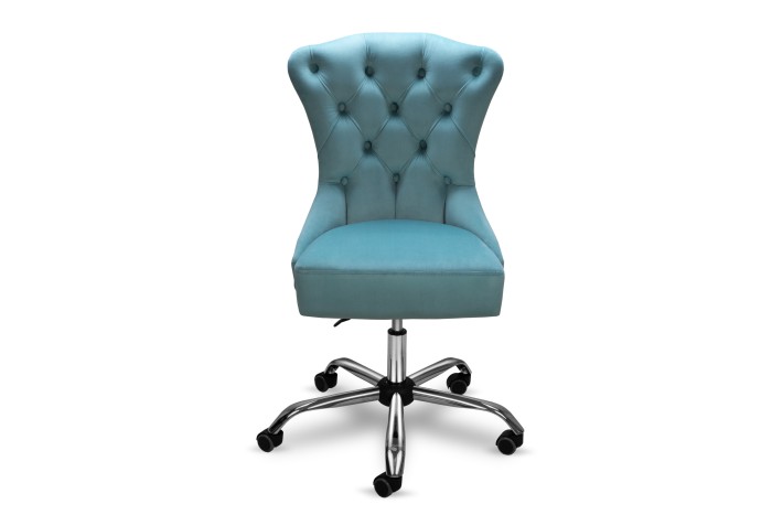 Стул «Милано» компьютерный (Аквамариновый)
