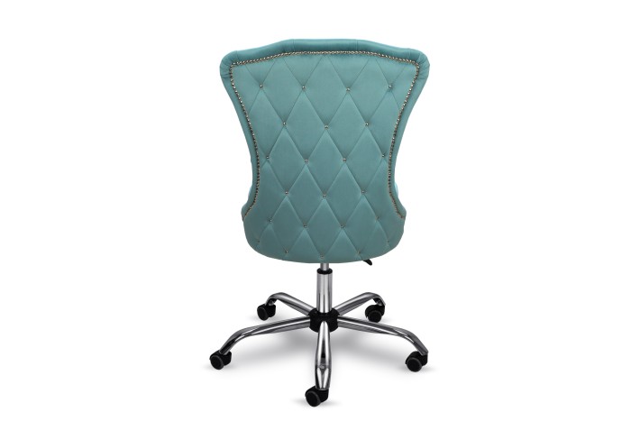 Стул «Милано» компьютерный (Аквамариновый)