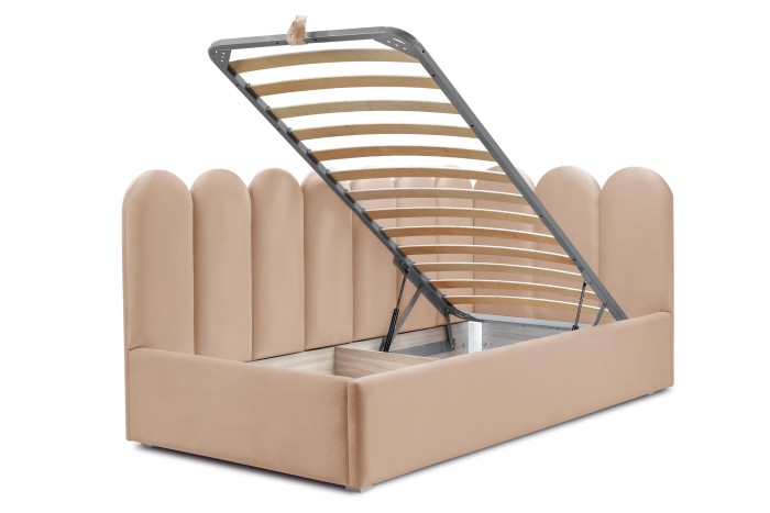 Кровать «Мия» (Пудровый)