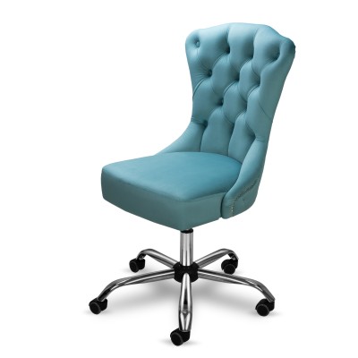 Стул «Милано» компьютерный (Аквамариновый)