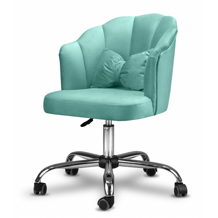 Стул «Мия» компьютерный (Аквамариновый)