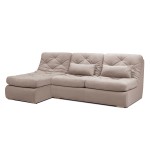 Мягкий угол «Борнео» с оттоманкой (Какао)