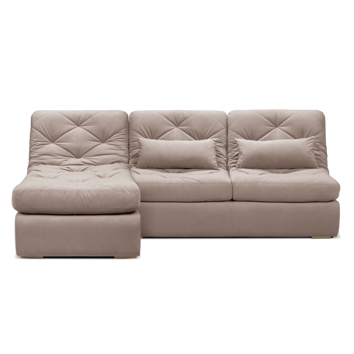 Мягкий угол «Борнео» с оттоманкой (Какао)