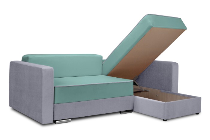 Мягкий угол «Перс» (Аквамариновый)