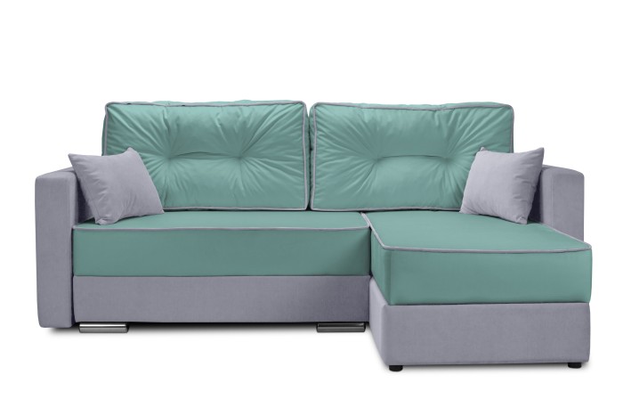 Мягкий угол «Перс» (Аквамариновый)