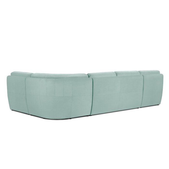 Мягкий угол «Борнео» П-образный (Мятный)